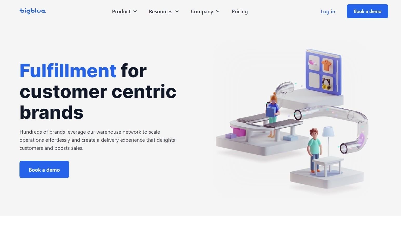 Big Blue — SaaS marketing site